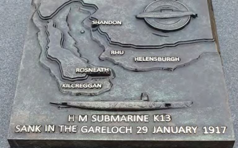 Submarine K13 - plinth detail