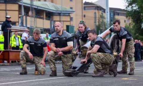 Field Gun Crew completed run
