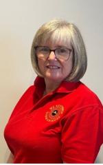 Leigh Dodds in a fetching red WRS polo shirt