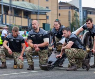 Field Gun Crew completed run