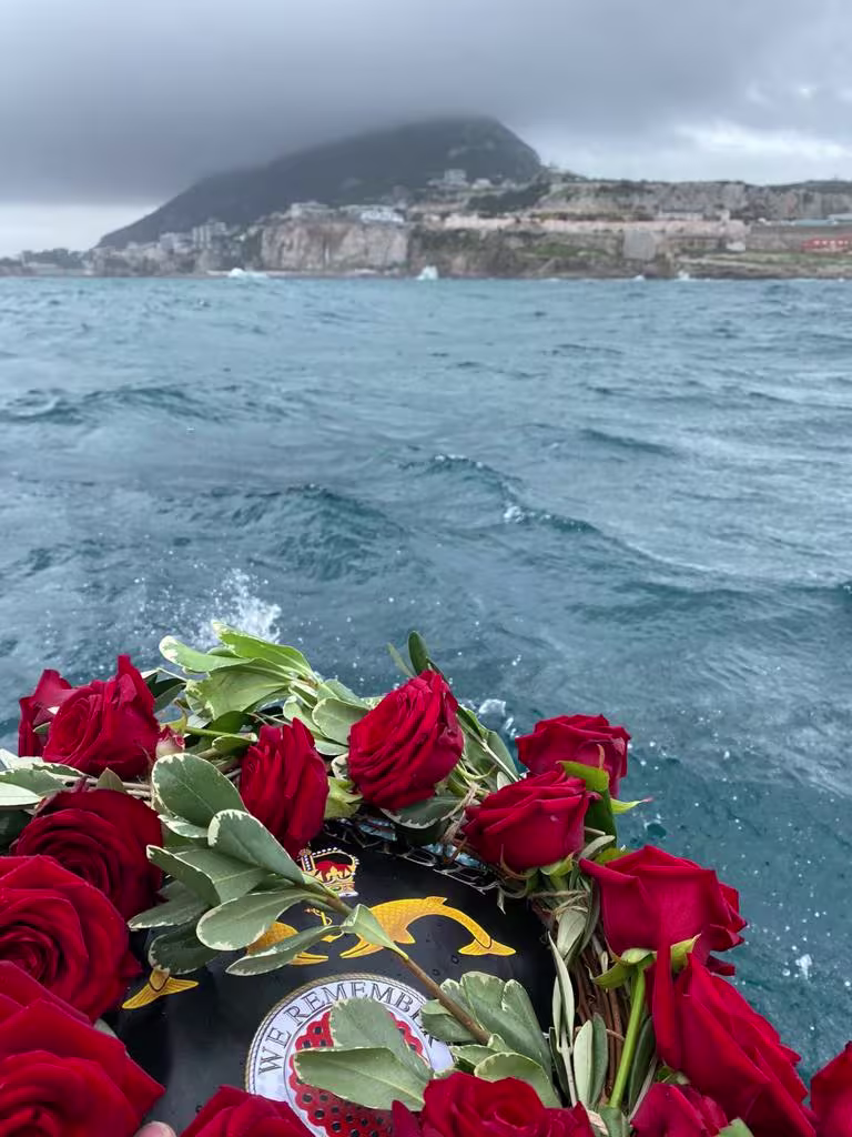 HMS H42 Remembrance Ceremony